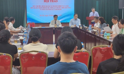 Đẩy mạnh thực thi tiêu chuẩn ESG tại doanh nghiệp trên địa bàn thành phố Hà Nội