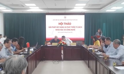 VUSTA: Xây dựng và phát triển Tủ sách khoa học, công nghệ