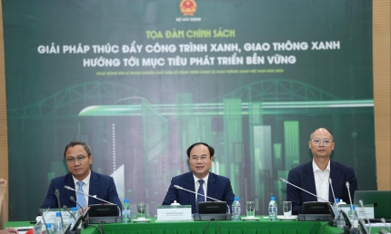 Giải pháp thúc đẩy công trình xanh, giao thông xanh hướng tới mục tiêu phát triển bền vững
