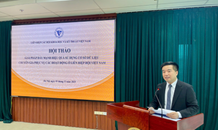 Giải pháp đẩy mạnh hiệu quả sử dụng cơ sở dữ liệu chuyên gia phục vụ các hoạt động ở VUSTA