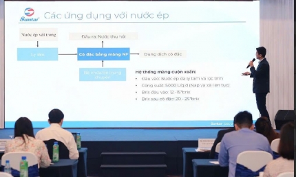 Giải pháp công nghệ màng Suntar - chìa khóa nâng cao hiệu suất và giảm phát thải cho ngành đồ uống