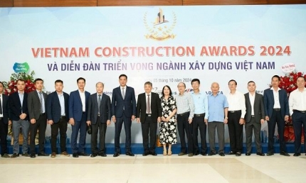 Vietnam Construction Awards 2024: Tôn vinh doanh nghiệp, đơn vị xây dựng tiêu biểu