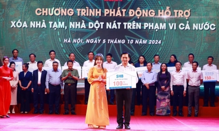 SHB dành gần 150 tỷ đồng đóng góp cho hoạt động an sinh xã hội