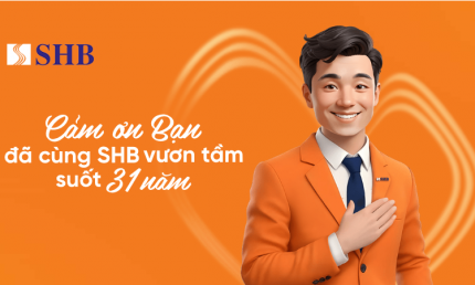 Bất ngờ với “lời cảm ơn” đầy sáng tạo của SHB nhân dịp kỷ niệm 31 năm thành lập