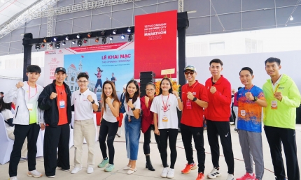 Khai mạc giải Marathon Quốc tế TP.HCM Techcombank lần thứ 7: Số lượng vận động viên tham gia kỷ lục