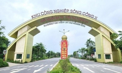 Dự án Khu công nghiệp Sông Công II tăng vốn lên hơn 2.340 tỷ đồng