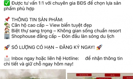 Dự án khu đô thị 35.000 tỷ đồng còn chưa có nhà đầu tư, môi giới đã rầm rộ rao bán