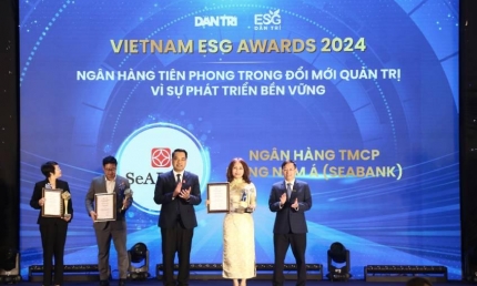 SeABank được vinh danh “Ngân hàng tiên phong trong đổi mới quản trị vì sự phát triển bền vững” tại Vietnam ESG Awards