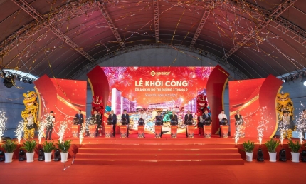 Vũng Tàu: Khởi công khu đô thị biển có công viên nước 19ha lớn bậc nhất Đông Nam Bộ