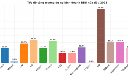 Chỉ giải ngân thêm hơn 6.000 tỷ đồng ra thị trường bất động sản, 'bước đi' khôn ngoan của VPBank?