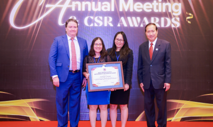 Herbalife Việt Nam lần thứ 8 giành Giải thưởng trách nhiệm xã hội doanh nghiệp của AmCham