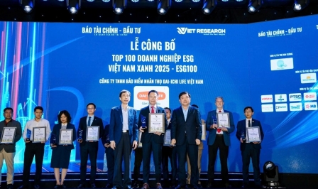 Dai-ichi Life Việt Nam vinh dự nhận liên tiếp ba giải thưởng uy tín tại Diễn đàn Vietnam Summit 2025