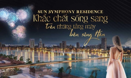 Infographic: Sun Symphony Residence - Khắc chất sống sang trên những tầng mây bên sông Hàn