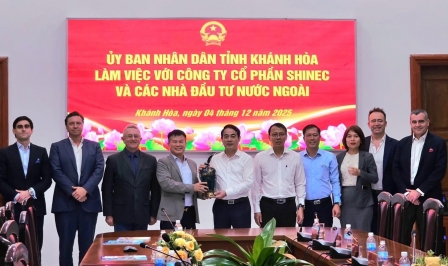 Shinec kết nối các quỹ tài chính quốc tế tìm hiểu cơ hội đầu tư tại Khánh Hòa