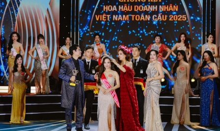 Nữ giám đốc tài chính chứng khoán đăng quang Hoa hậu Nhân ái - Hoa hậu Doanh nhân Việt Nam toàn cầu 2025