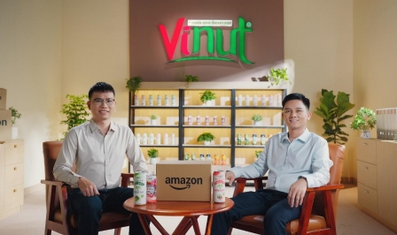 VINUT đưa nước giải khát ‘made-in-Vietnam’chinh phục thị trường Mỹ qua Amazon