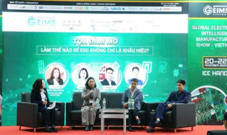 Doanh nghiệp điện tử mong muốn thúc đẩy hành lang pháp lý hỗ trợ thực hành ESG hiệu quả