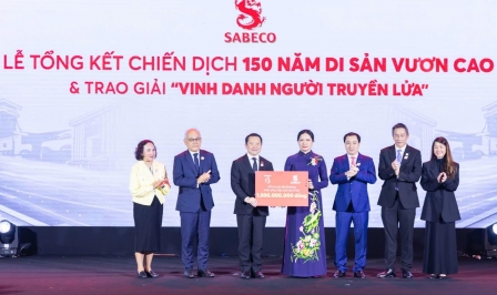 Công bố Top 15 'Người Truyền Lửa', khép lại chiến dịch 150 năm SABECO lan tỏa di sản và kết nối cộng đồng