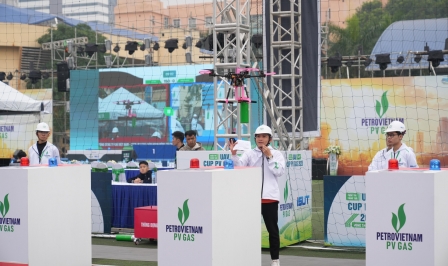 Đội sinh viên Đại học Tôn Đức Thắng vô địch Cuộc thi Sáng tạo UAV 2025 – Cup PV GAS