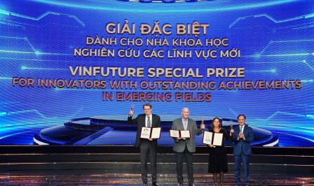 VinFuture - Nguồn cảm hứng lớn cho nhà khoa học Việt bứt phá