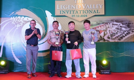 Sự kiện gôn Legend Valley Invitational góp phần quảng bá du lịch gôn tại tỉnh Hà Nam