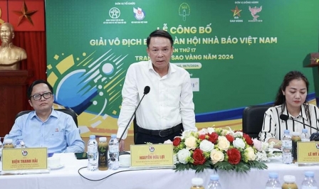 Giải vô địch Bóng bàn Hội Nhà báo Việt Nam lần thứ 17 - Tranh cúp Sao Vàng 2024