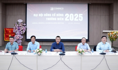 ĐHĐCĐ CONINCO 2025: Tập trung các hoạt động cốt lõi, củng cố vị thế, hiện thực hóa các mục tiêu chiến lược