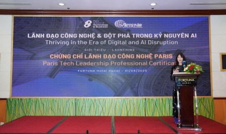 Trường Kinh doanh & Công nghệ Paris hợp tác chiến lược cùng Viện Quản lý Vietstar tiên phong đào tạo lãnh đạo công nghệ trong kỷ nguyên AI