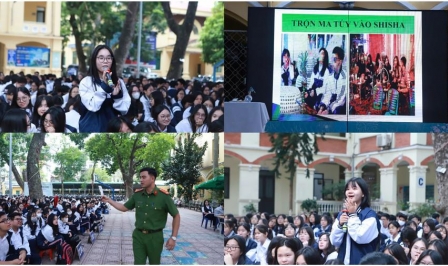 Phòng chống ma túy trong học đường cần được nâng cao mạnh mẽ