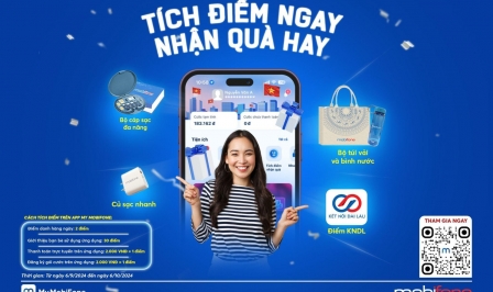 Khách hàng rinh ngàn quà tặng trong chương trình tích điểm của My MobiFone