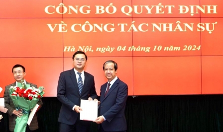 Ông Đặng Văn Huấn được bổ nhiệm Phó vụ trưởng Vụ Giáo dục Đại học