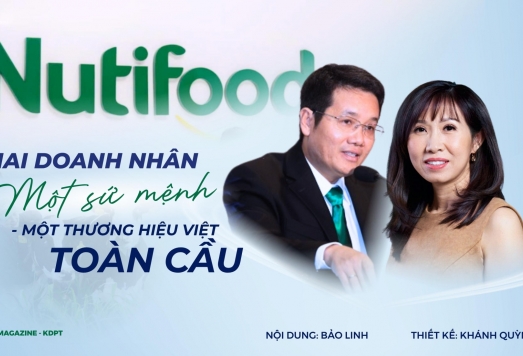Từ Nutifood đến thế giới: Cặp doanh nhân quyền lực và hành trình thương hiệu Việt vươn xa