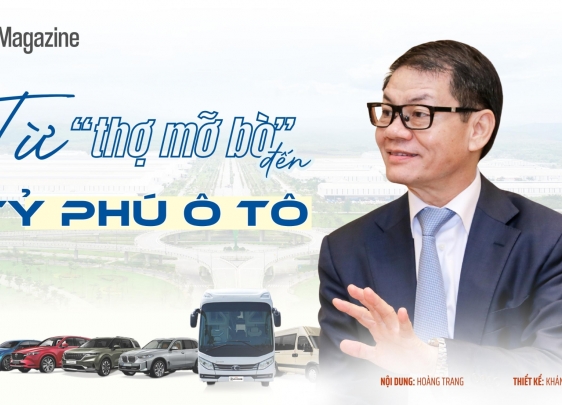 Doanh nhân Trần Bá Dương và hành trình kiến tạo THACO