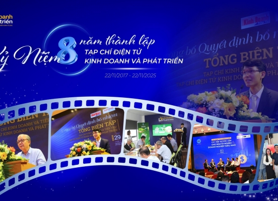Kỷ niệm 8 năm Tạp chí điện tử Kinh doanh và Phát triển: Hành trình chuyển đổi số và khẳng định uy tín