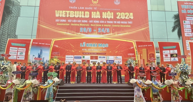 Gần 1.500 gian hàng tham gia Triển lãm Quốc tế Vietbuil Hà Nội 2024