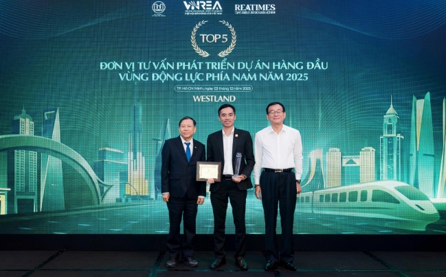 WestLand: Hành trình trở thành 'Top 5 đơn vị tư vấn phát triển dự án hàng đầu Vùng động lực phía Nam năm 2025'