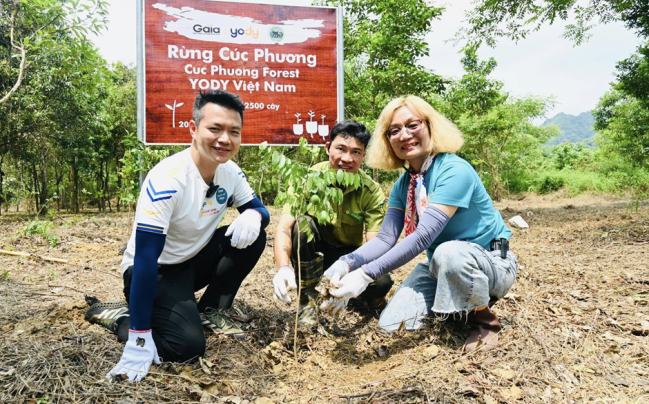 YODY: 'Hành trình phủ xanh Việt Nam' với gần 7.000 cây xanh