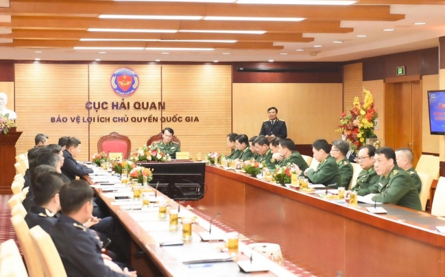 Hải quan phối hợp với Bộ đội Biên phòng xây dựng mô hình cửa khẩu số