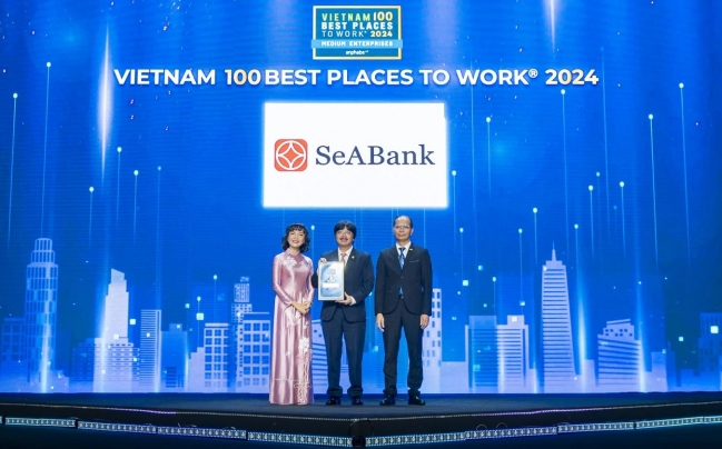 SeABank được vinh danh nơi làm việc tốt nhất Việt Nam 2024