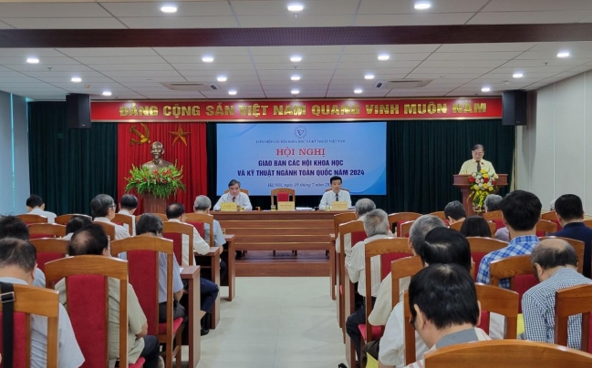Liên hiệp các Hội Khoa học và Kỹ thuật Việt Nam giao ban, triển khai nhiệm vụ 6 tháng cuối năm 2024
