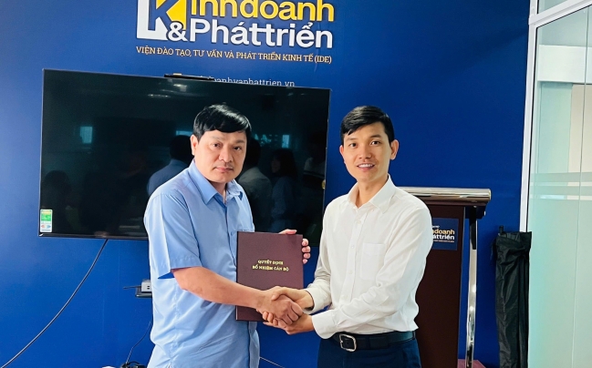 Tạp chí điện tử Kinh doanh và Phát triển bổ nhiệm Phó Trưởng Văn phòng đại diện tại TP. Hồ Chí Minh