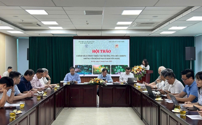 VUSTA: Thúc đẩy các chính sách phát triển thị trường tín chỉ carbon