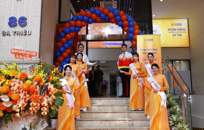 SHB Chi nhánh Hà Nội chuyển địa điểm về phố Bà Triệu