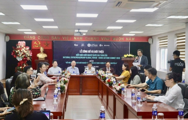 Diễn đàn Khởi nghiệp Quốc gia toàn cầu - Mùa thu Hà Nội 2025: Đổi mới sáng tạo và khởi nghiệp trong kỷ nguyên AI