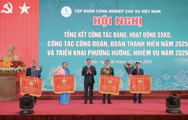 Tập đoàn Công nghiệp Cao su Việt Nam tăng tốc cùng đất nước trong giai đoạn mới