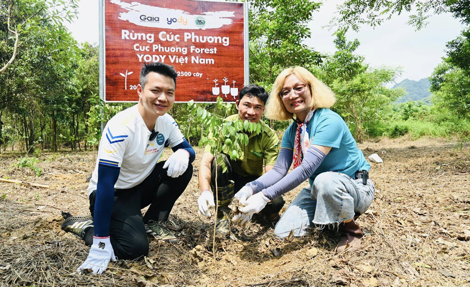 YODY: 'Hành trình phủ xanh Việt Nam' với gần 7.000 cây xanh