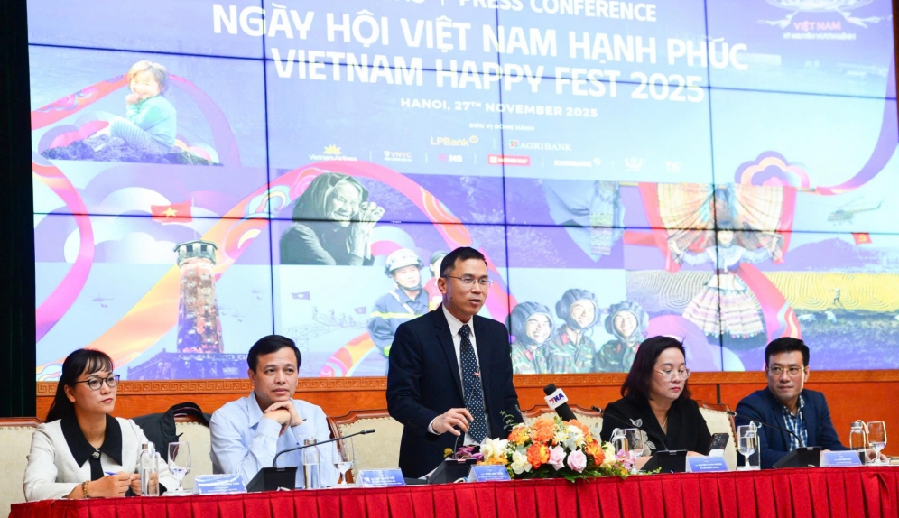'Ngày hội Việt Nam Hạnh phúc' sẽ diễn ra từ 5-7/12 tại Phố đi bộ Hồ Gươm