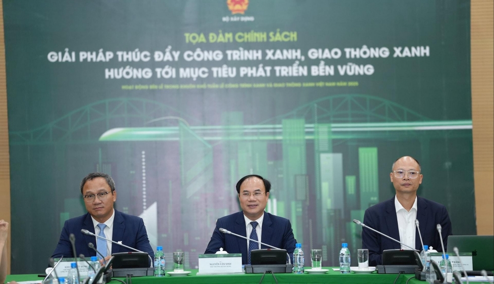 Giải pháp thúc đẩy công trình xanh, giao thông xanh hướng tới mục tiêu phát triển bền vững