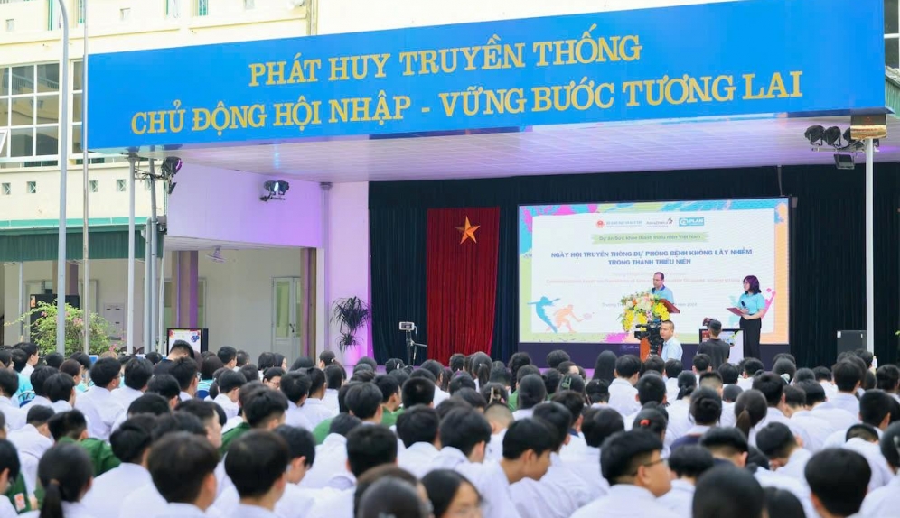 Ngày hội Truyền thông dự phòng bệnh không lây nhiễm hướng tới thanh thiếu niên