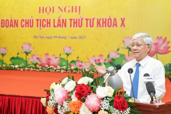 Hoạt động của Mặt trận phải hướng tới mục tiêu xây dựng 'Đất nước hùng cường và nhân dân hạnh phúc'